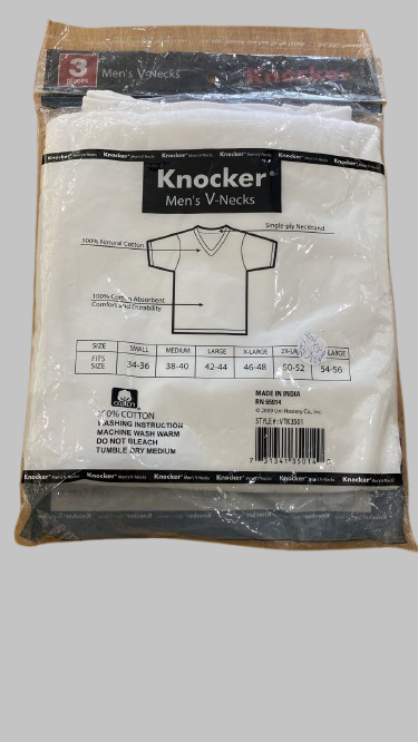 Camisilla cuello V knocker