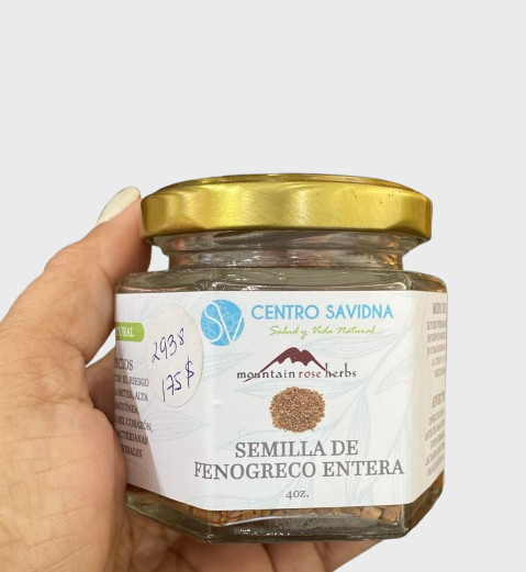 Semilla de fenogreco entera(4 onzas)