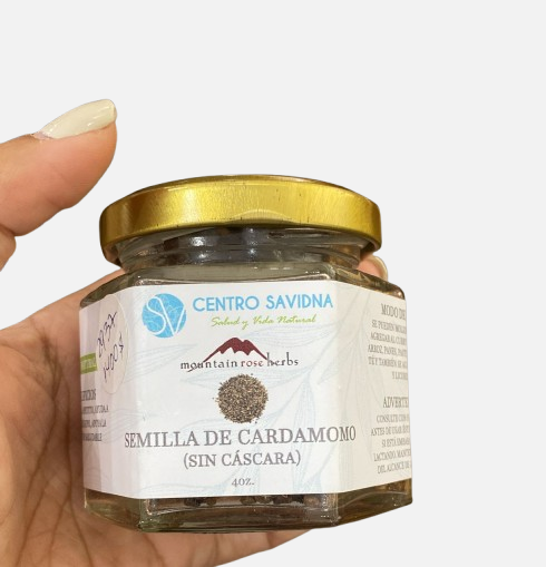 Semilla de cardamomo sin cascara (4 onzas)
