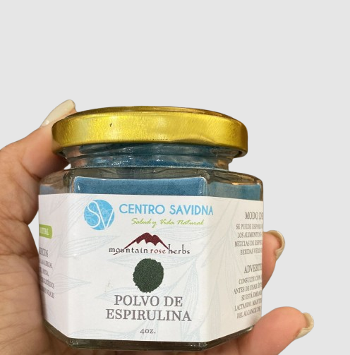 Polvo de espírulina (4 onzas)