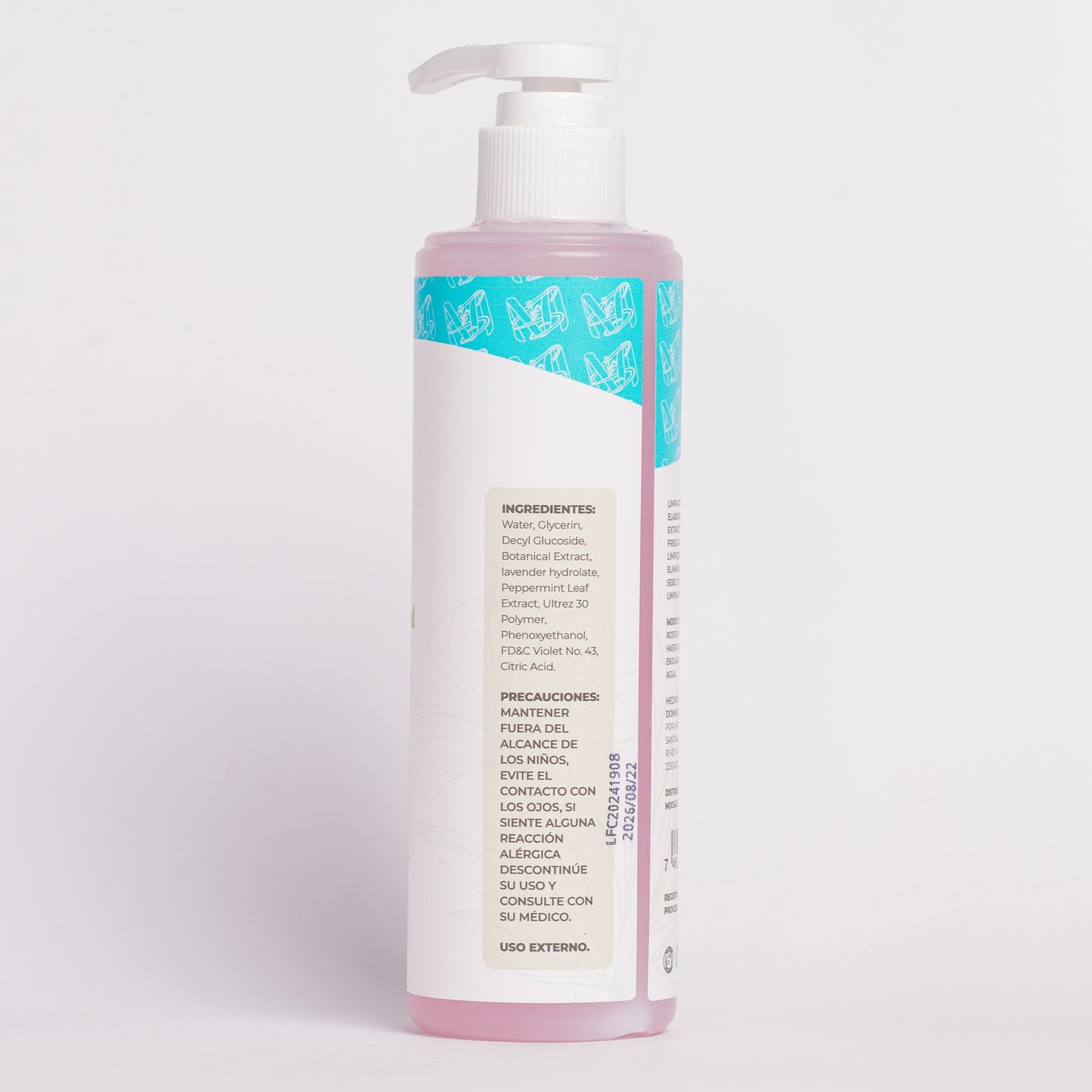 Limpiador facial de lavanda & menta