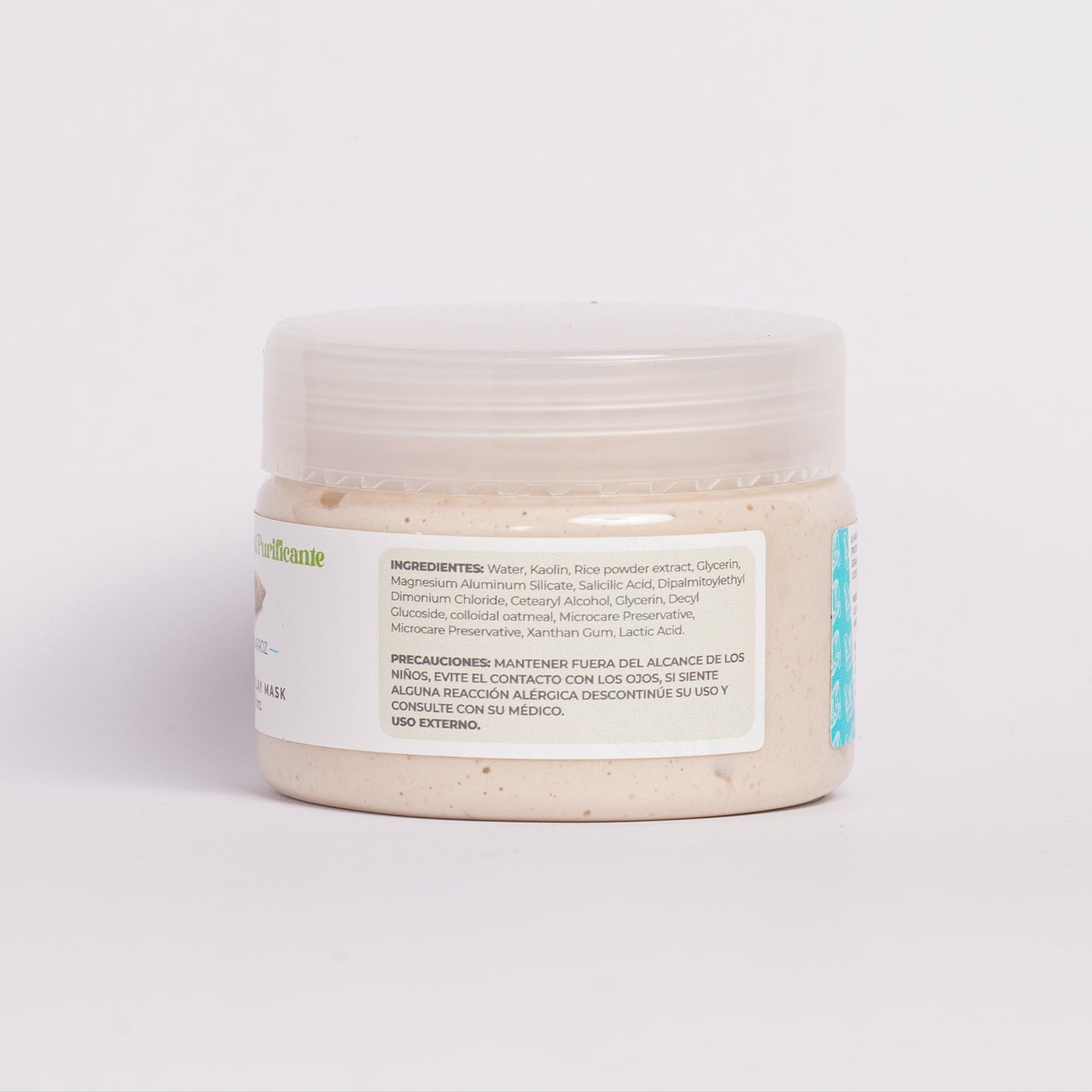 Mascarilla facial de arcilla y arroz