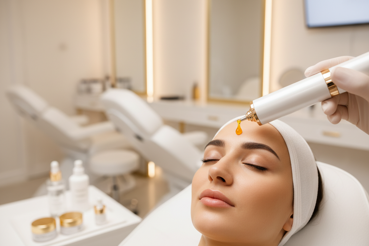 Mesoterapia facial con vitamina C (Hialuron pen)