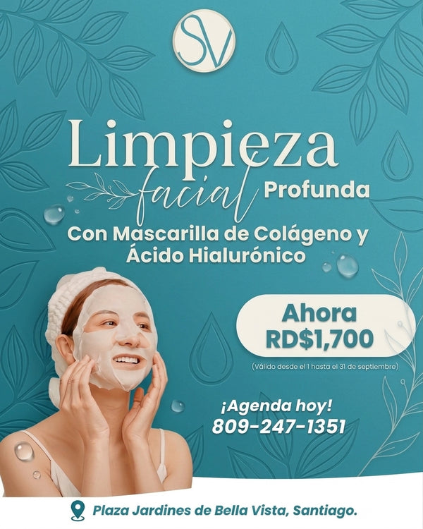 Limpieza facial profunda