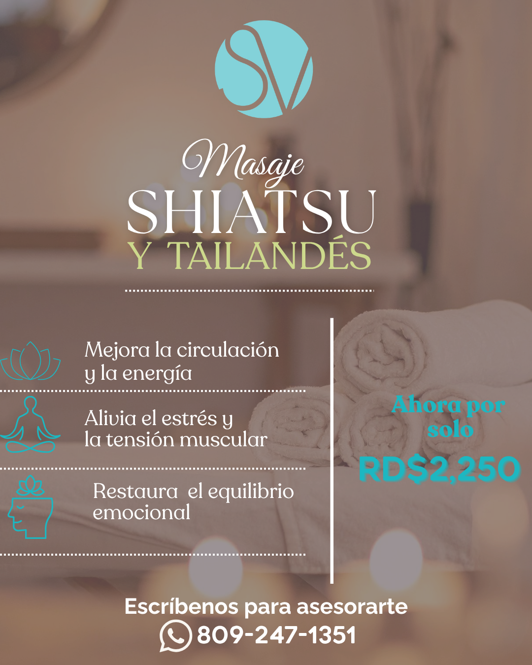 Masaje Shiatsu