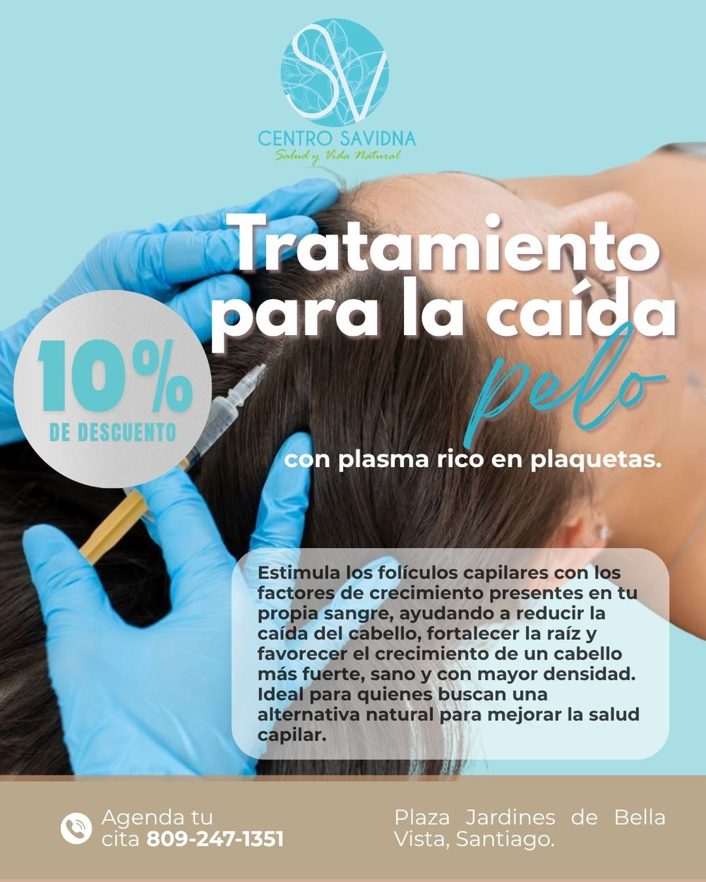 Tratamiento para la caída del pelo