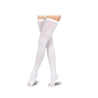 MEDIA ANTIEMBOLICA RODILLA BLANCA XL 9756 TEXPON