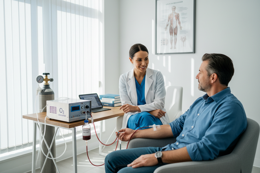 Consultas de ozonoterapia a un paciente real