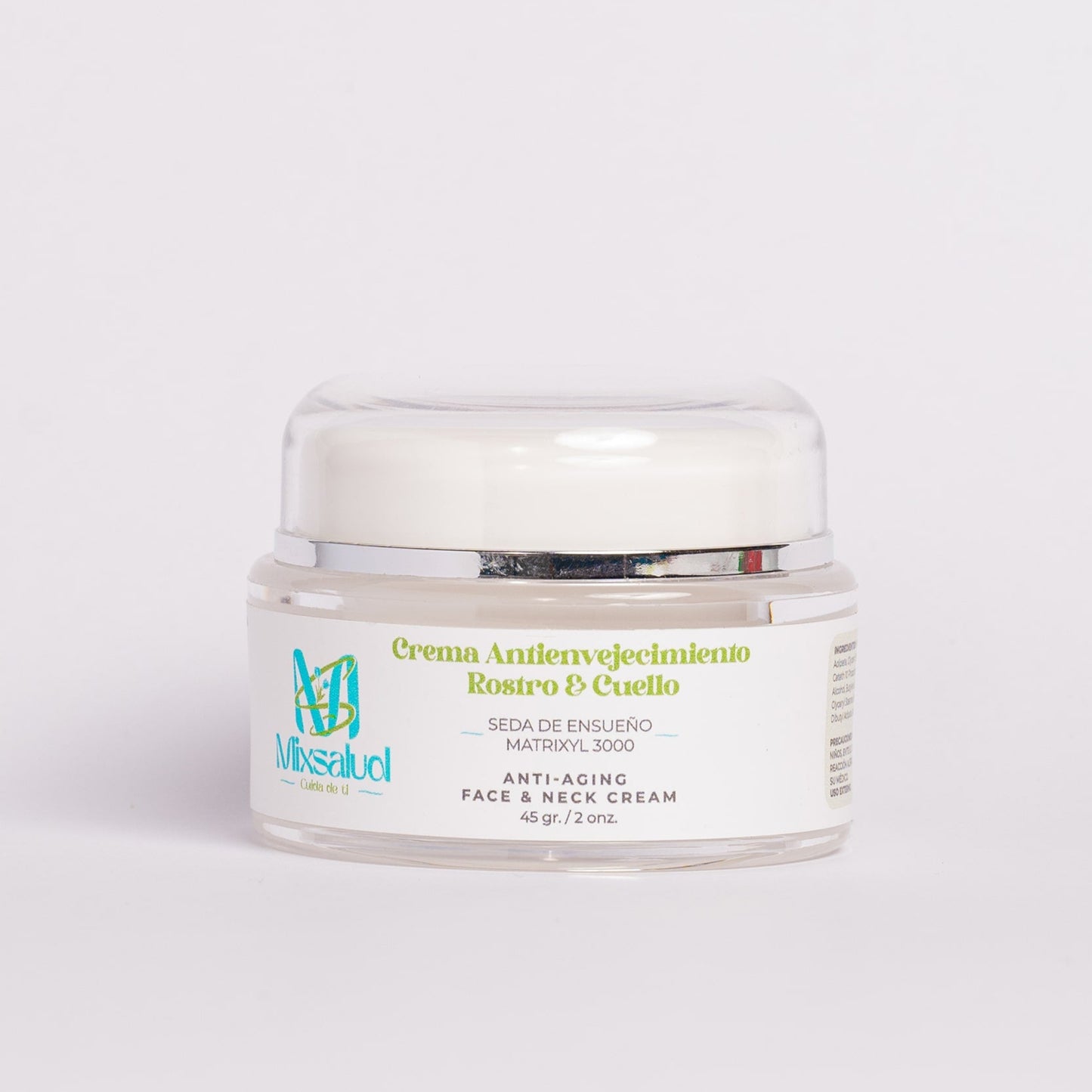 Crema antienvejecimiento rostro y cuello