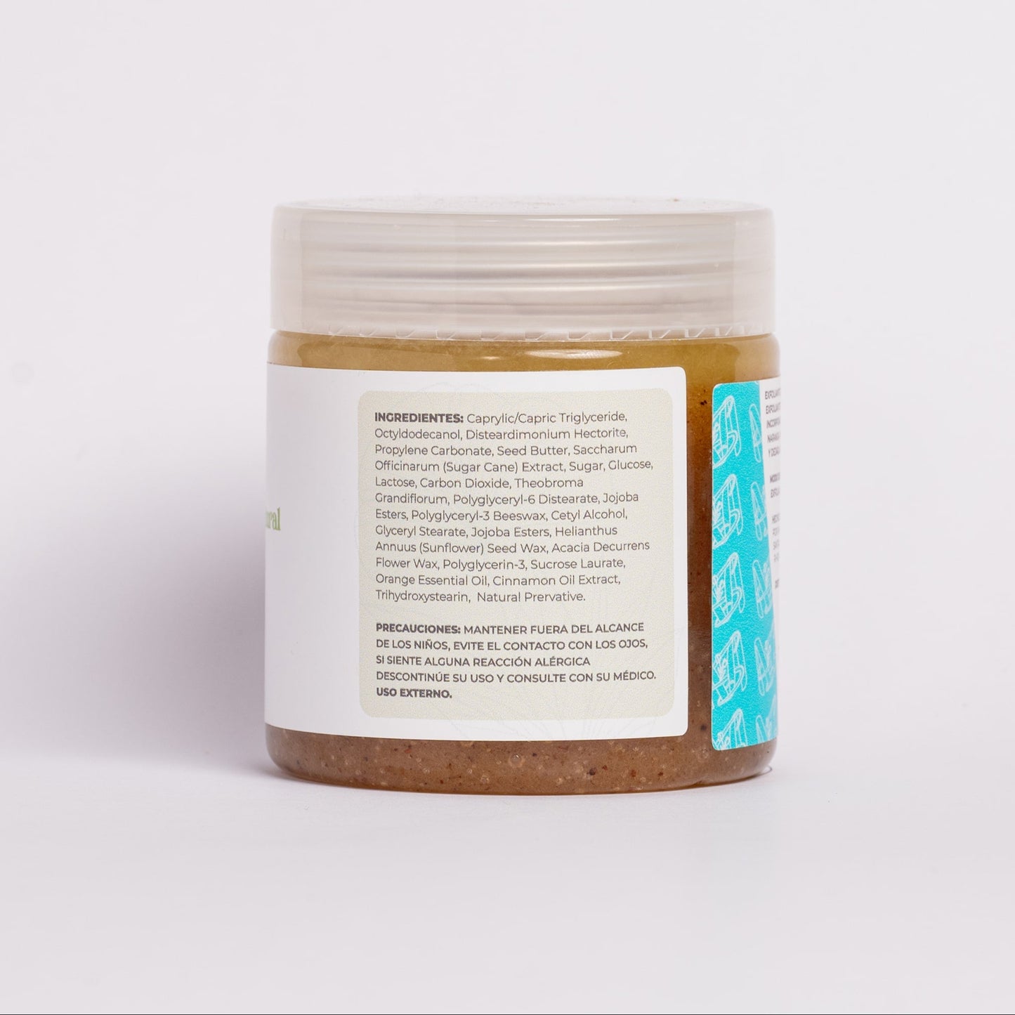 Exfoliante de azúcar natural naranja & canela