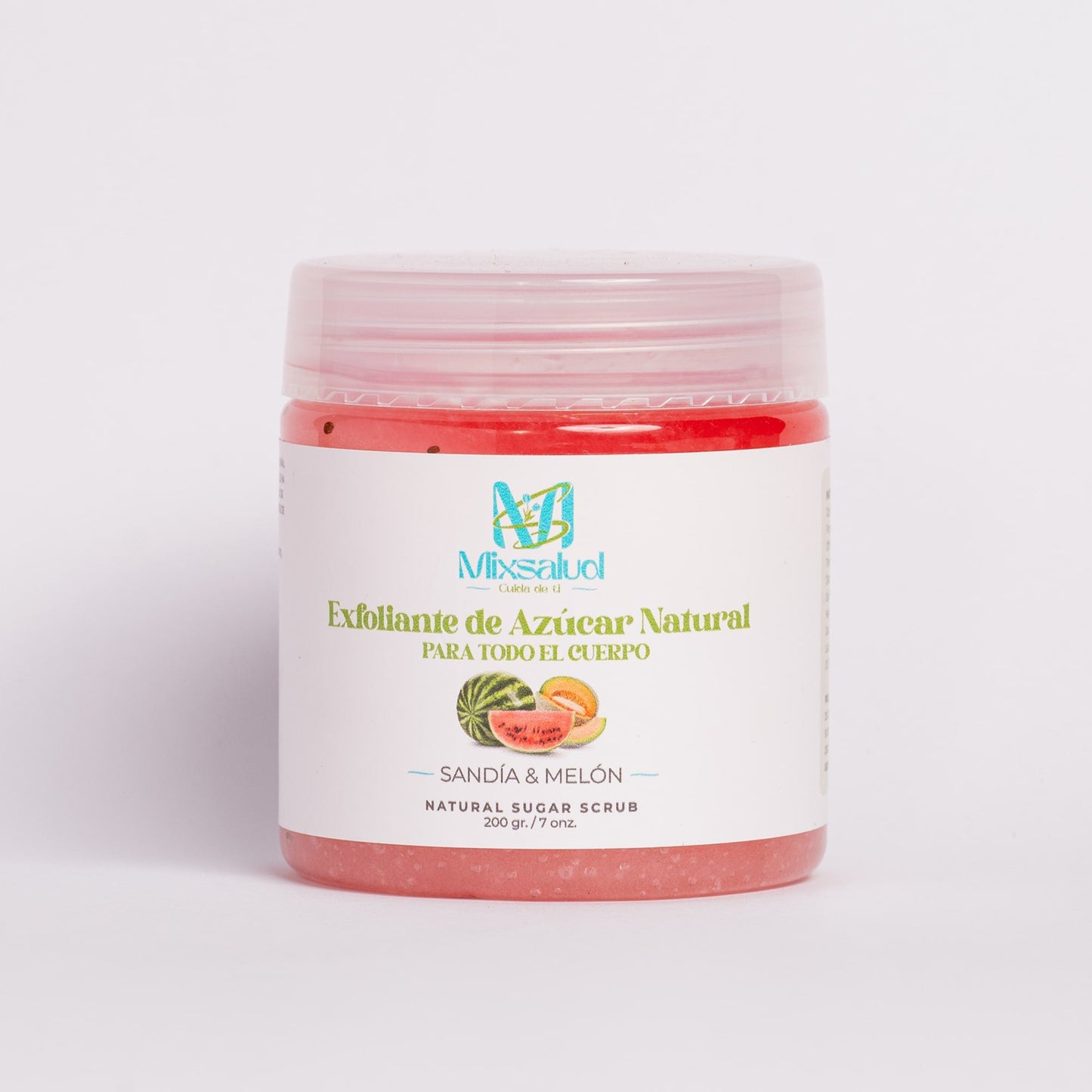 Exfoliante de azúcar natural sandia & melón