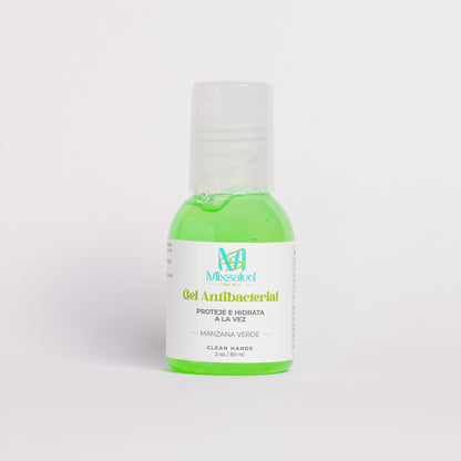 Gel antibacterial de manzana verde