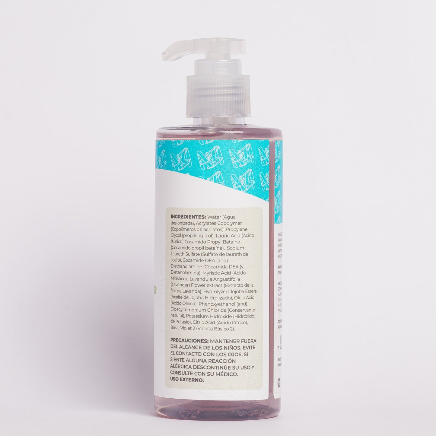 Gel de baño relajante de lavanda