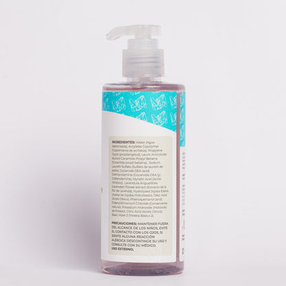 Gel de baño relajante de lavanda