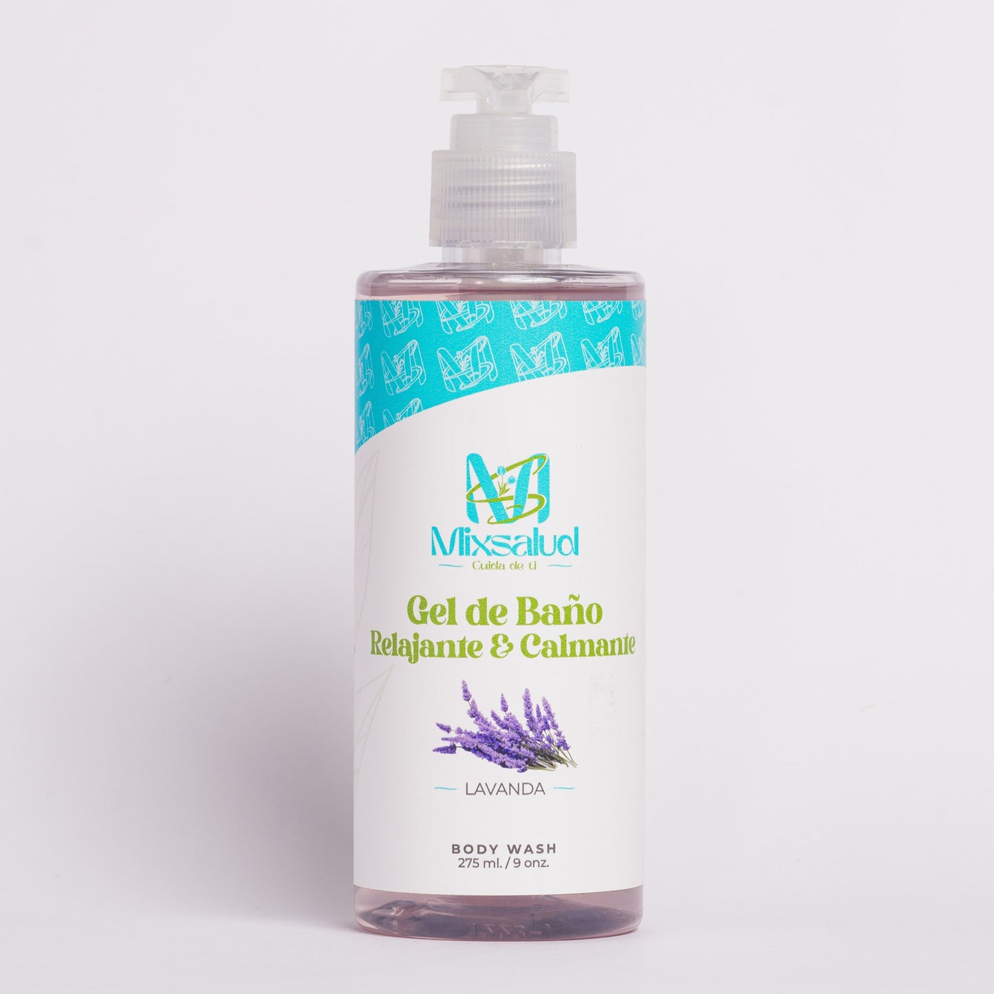 Gel de baño relajante de lavanda