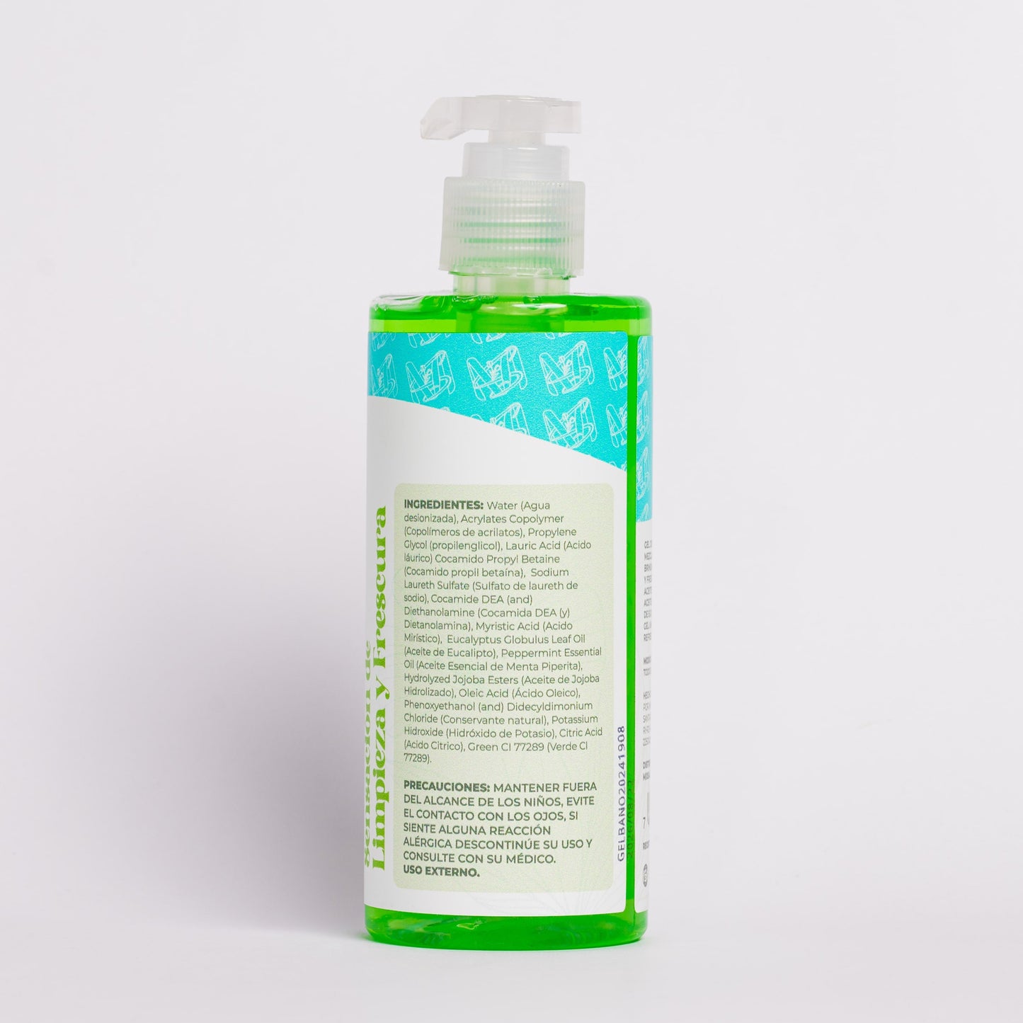 Gel de Baño relajante de menta y eucalipto