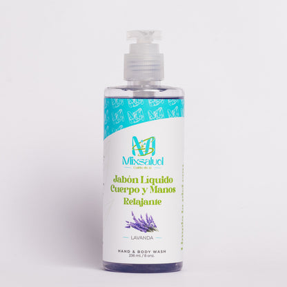 Jabón líquido de manos y cuerpo avena & leche