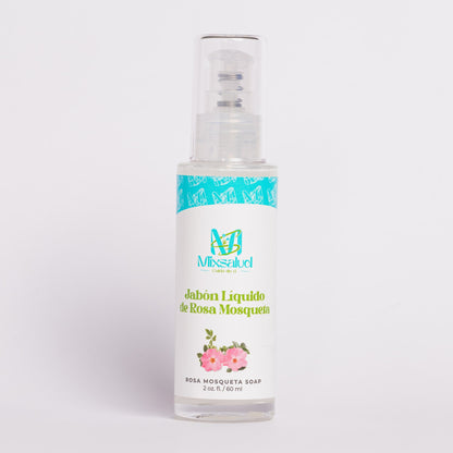 Jabón líquido rosa mosqueta