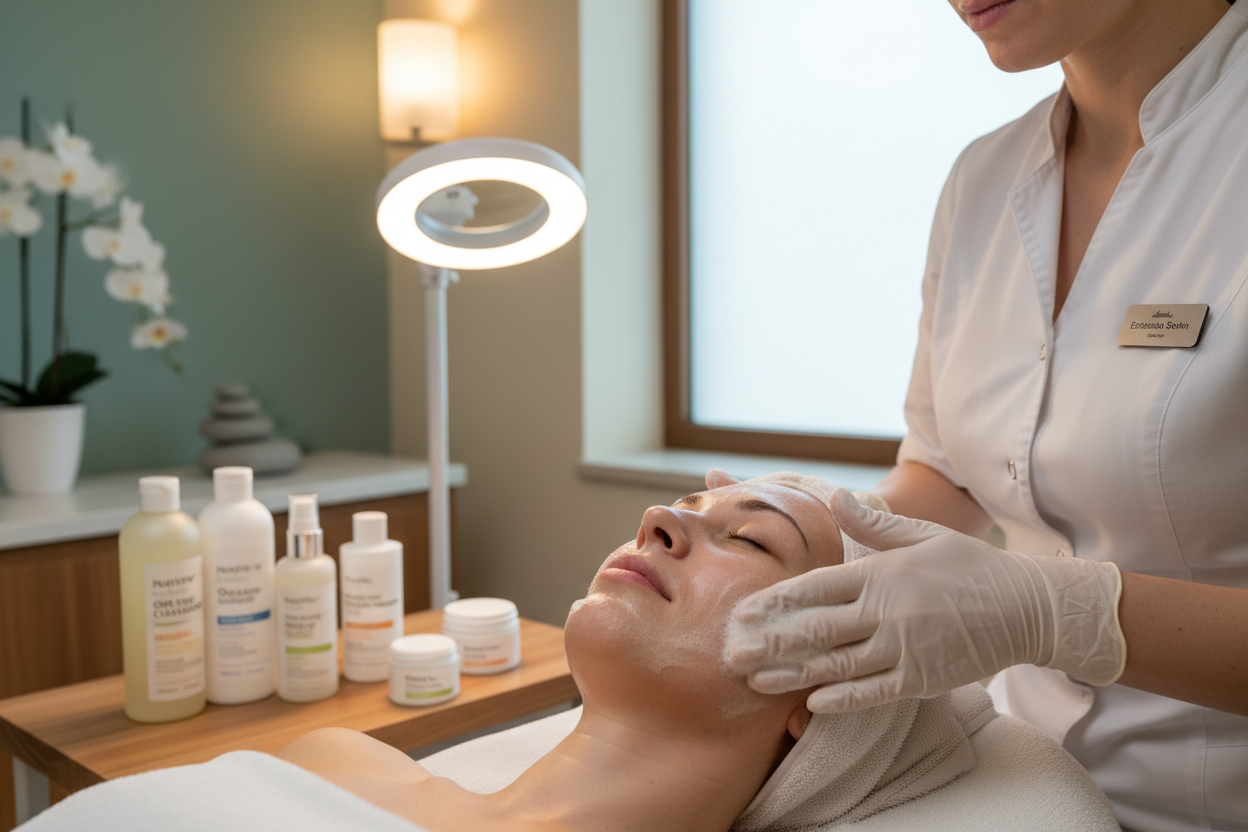Limpieza facial profunda (tipo de piel)