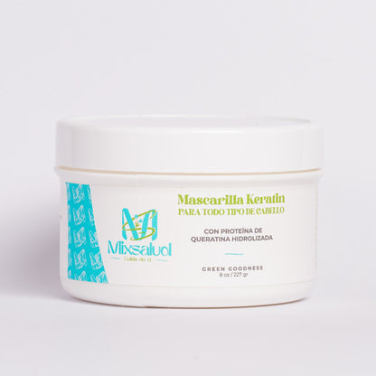 Mascarilla Keratin con proteína de keratina hidrolizada