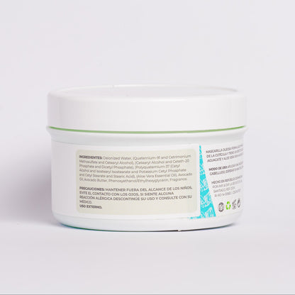 Mascarilla oleosa de aceite de aloe & aguacate