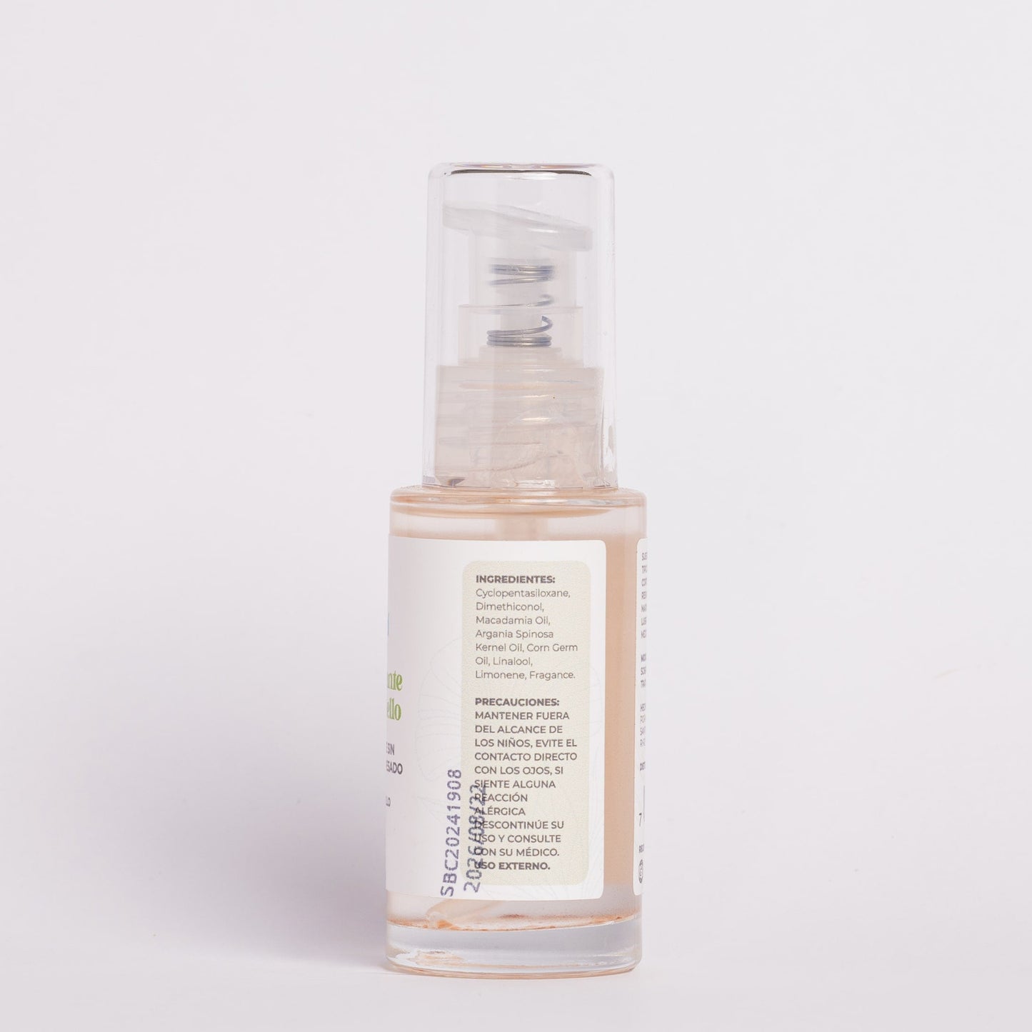Suero brillante para el cabello