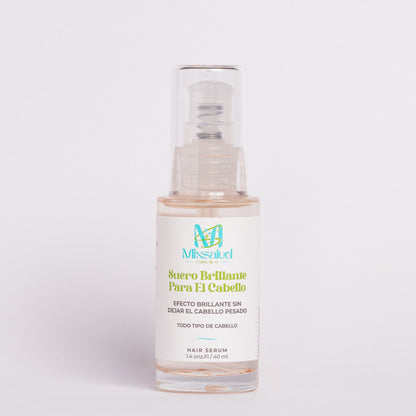 Suero brillante para el cabello
