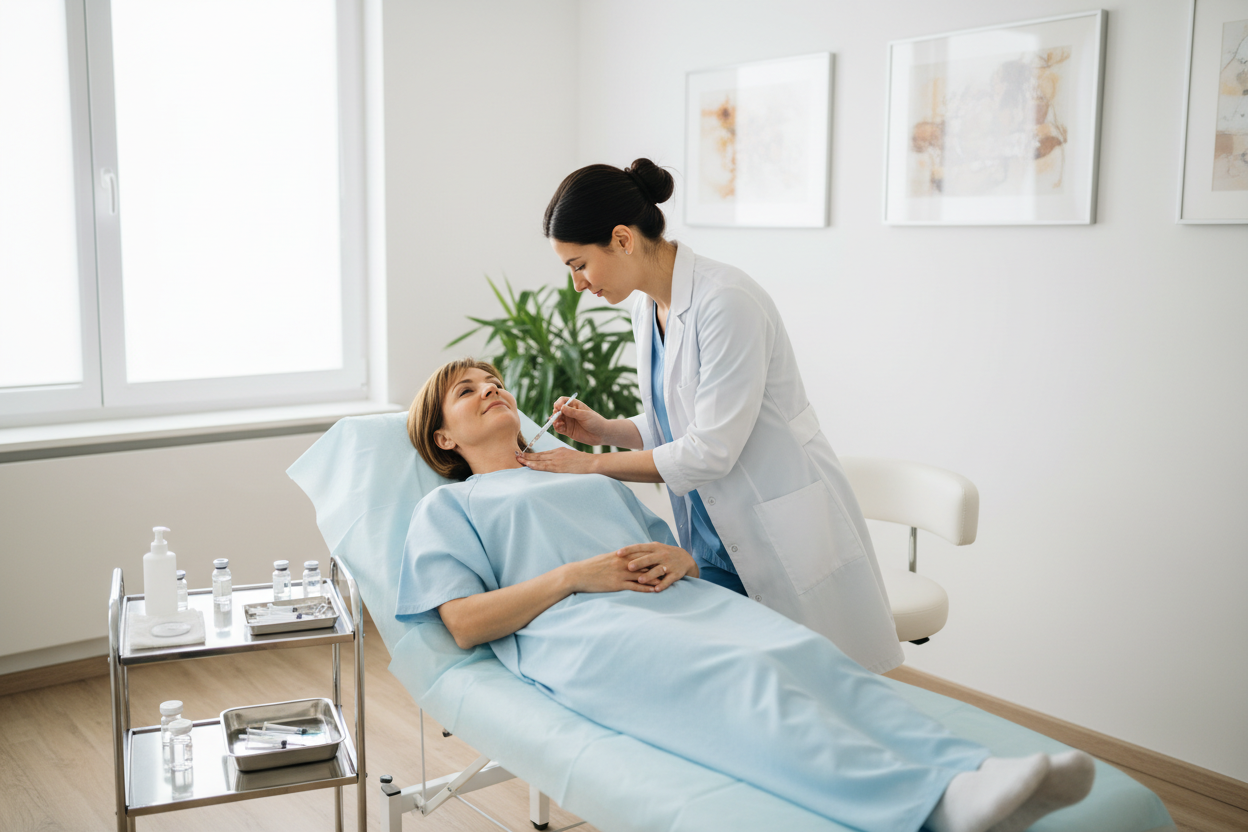 Terapia Neural a una paciente